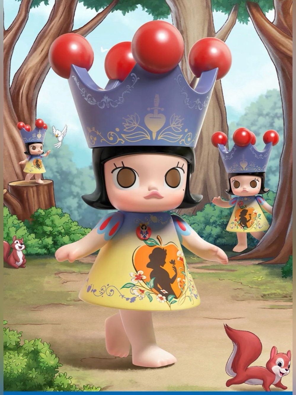 Pop Mart Disney Snow White 400% Royal Molly